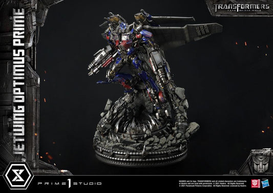 PRIME 1 STUDIOS - Transformers Dark of The Moon Statue Jetwing Optimus Prime Bonus Ver