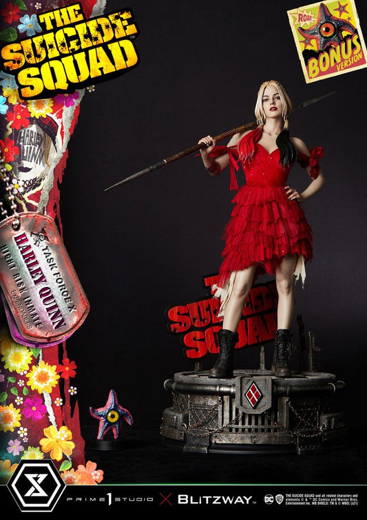 PRIME 1 STUDIOS - Dc Comics - The Suicide Squad Statue 1:3 Harley Quinn Bonus Ver