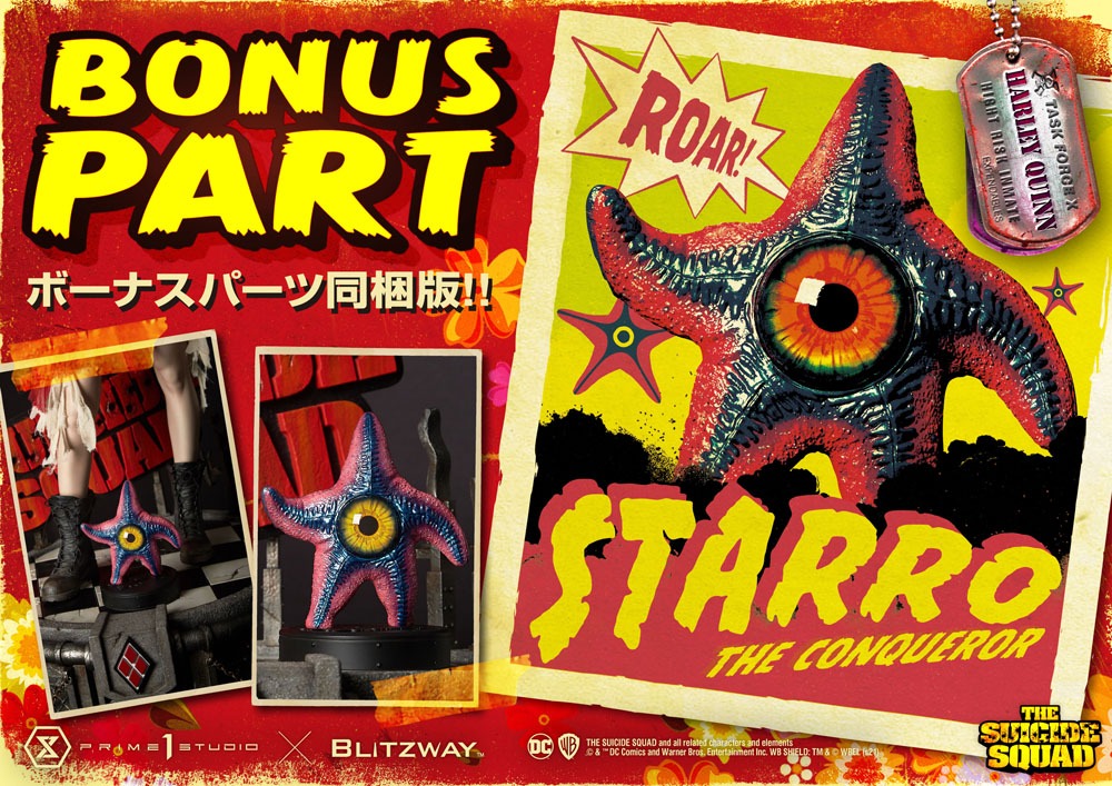 PRIME 1 STUDIOS - Dc Comics - The Suicide Squad Statue 1:3 Harley Quinn Bonus Ver