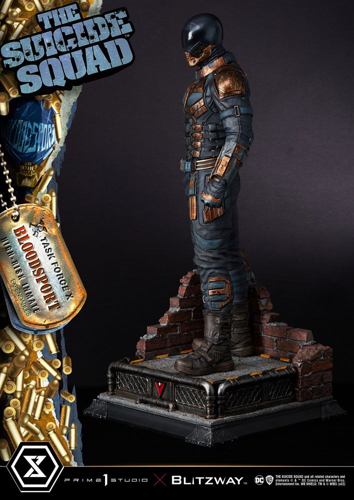 PRIME 1 STUDIOS - Dc Comics - The Suicide Squad Statue 1:3 Bloodsport Bonus Ver