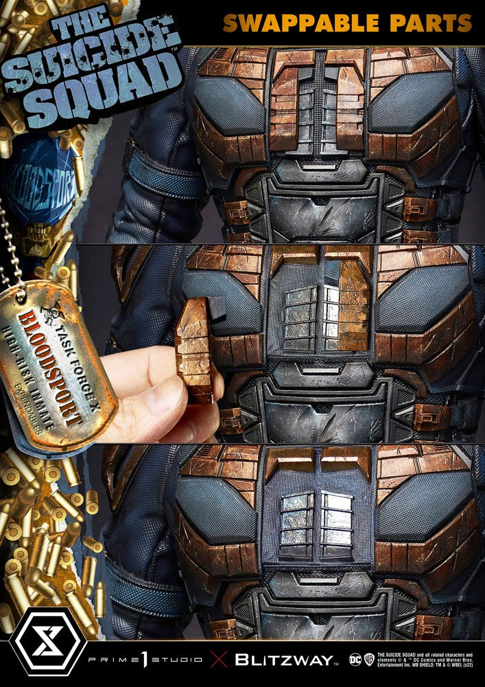 PRIME 1 STUDIOS - Dc Comics - The Suicide Squad Statue 1:3 Bloodsport Bonus Ver