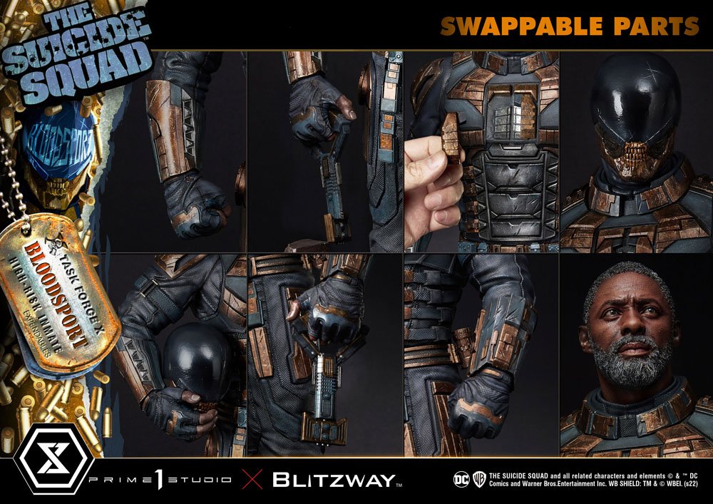 PRIME 1 STUDIOS - Dc Comics - The Suicide Squad Statue 1:3 Bloodsport Bonus Ver