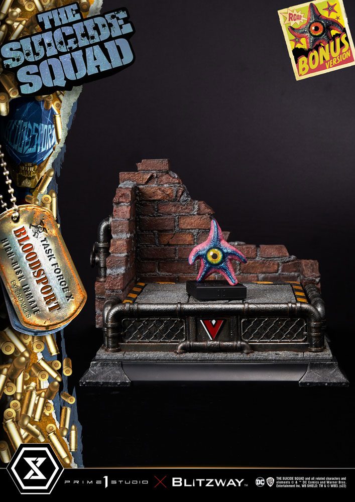 PRIME 1 STUDIOS - Dc Comics - The Suicide Squad Statue 1:3 Bloodsport Bonus Ver