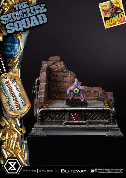 PRIME 1 STUDIOS - Dc Comics - The Suicide Squad Statue 1:3 Bloodsport Bonus Ver