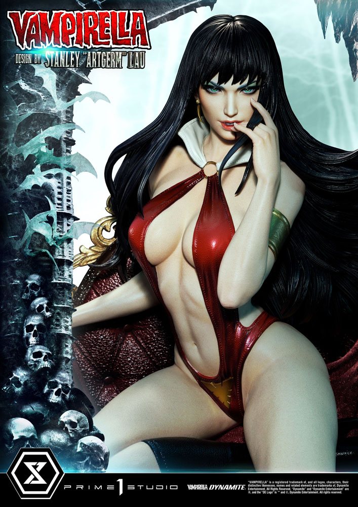 PRIME 1 STUDIOS - Dynamite Entertainment Statue 1:3 Vampirella Design by Stanley Artgerm Lau Bonus Ver