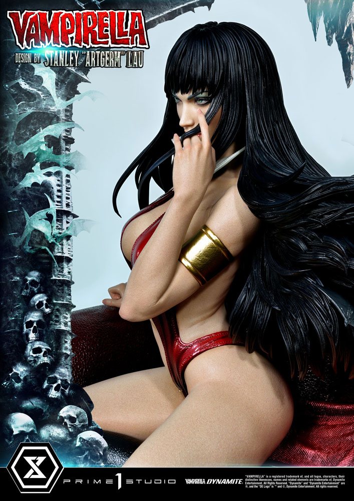 PRIME 1 STUDIOS - Dynamite Entertainment Statue 1:3 Vampirella Design by Stanley Artgerm Lau Bonus Ver