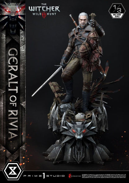 PRIME 1 STUDIOS - Witcher 3 Wild Hunt Statue 1:3 Geralt von Riva