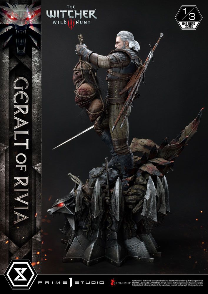 PRIME 1 STUDIOS - Witcher 3 Wild Hunt Statue 1:3 Geralt von Riva