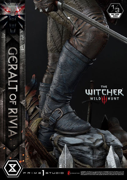 PRIME 1 STUDIOS - Witcher 3 Wild Hunt Statue 1:3 Geralt von Riva