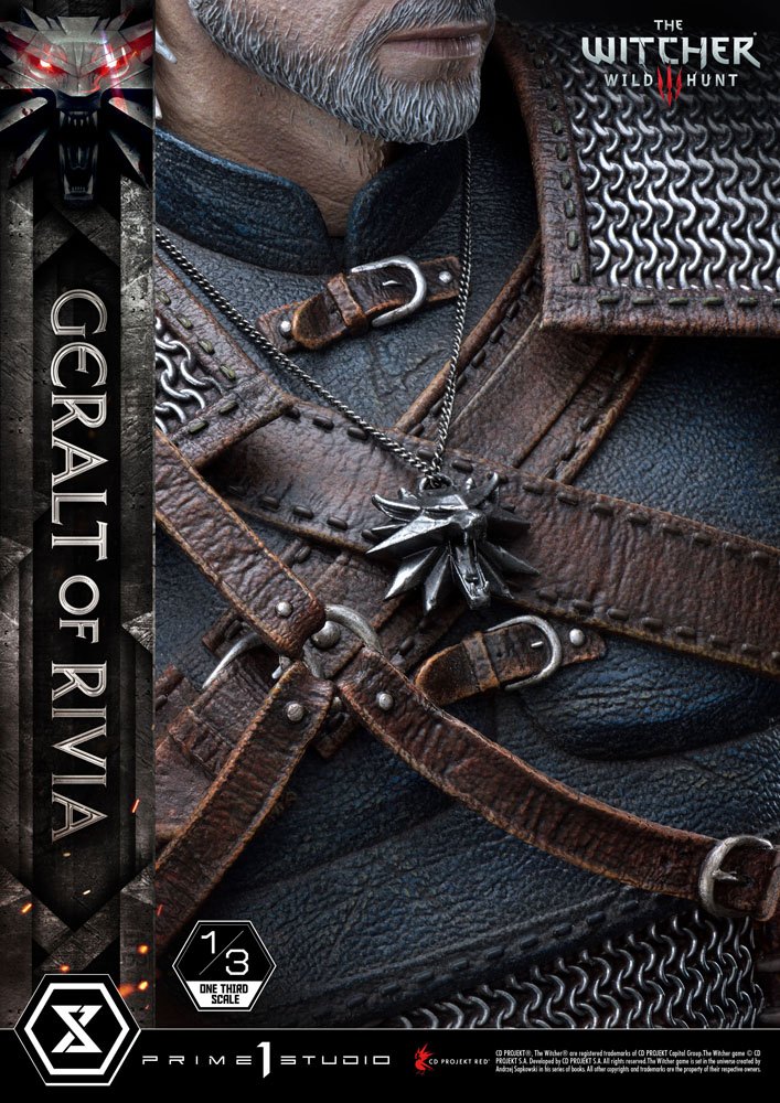 PRIME 1 STUDIOS - Witcher 3 Wild Hunt Statue 1:3 Geralt von Riva