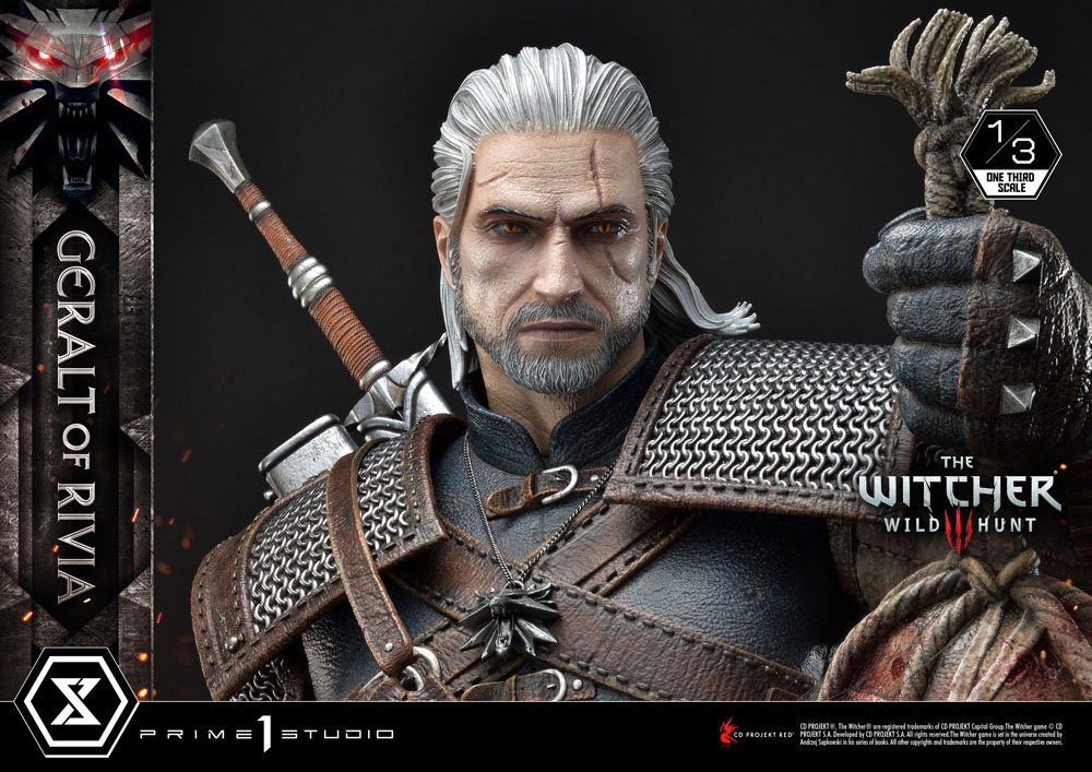 PRIME 1 STUDIOS - Witcher 3 Wild Hunt Statue 1:3 Geralt von Riva