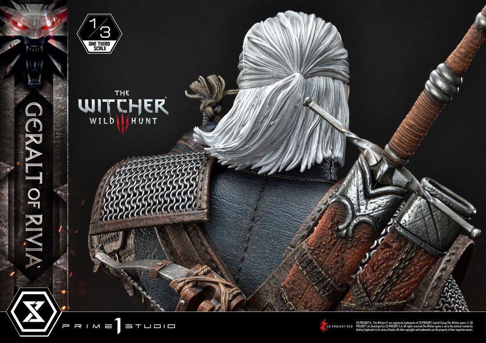 PRIME 1 STUDIOS - Witcher 3 Wild Hunt Statue 1:3 Geralt von Riva