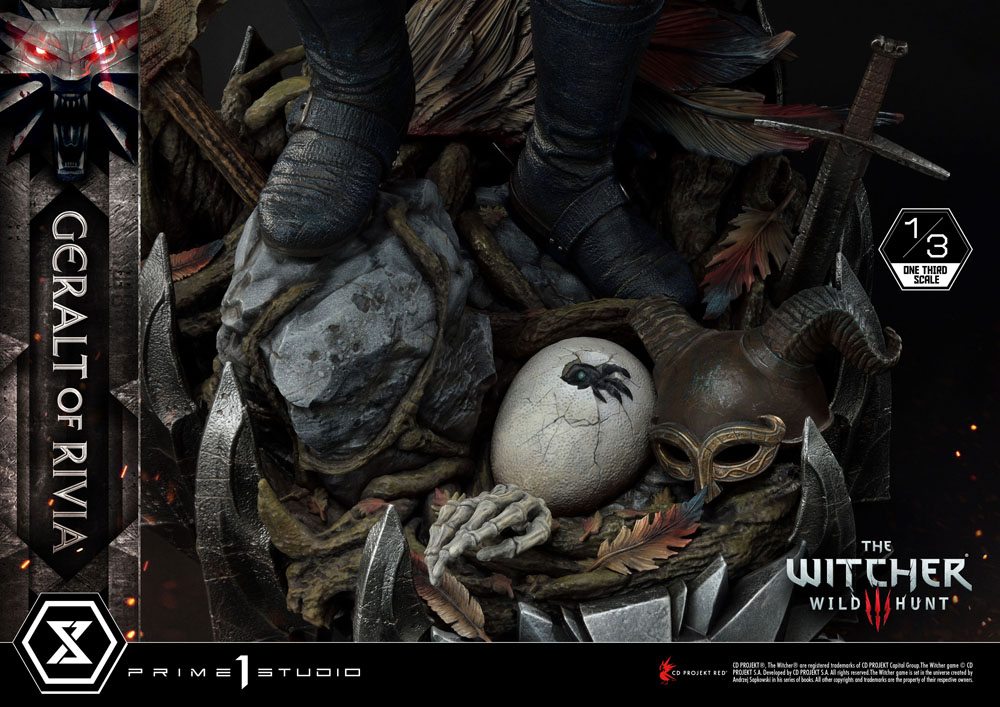 PRIME 1 STUDIOS - Witcher 3 Wild Hunt Statue 1:3 Geralt von Riva