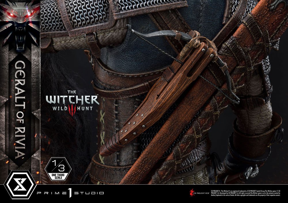 PRIME 1 STUDIOS - Witcher 3 Wild Hunt Statue 1:3 Geralt von Riva