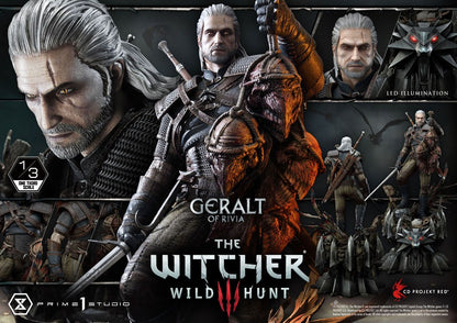 PRIME 1 STUDIOS - Witcher 3 Wild Hunt Statue 1:3 Geralt von Riva