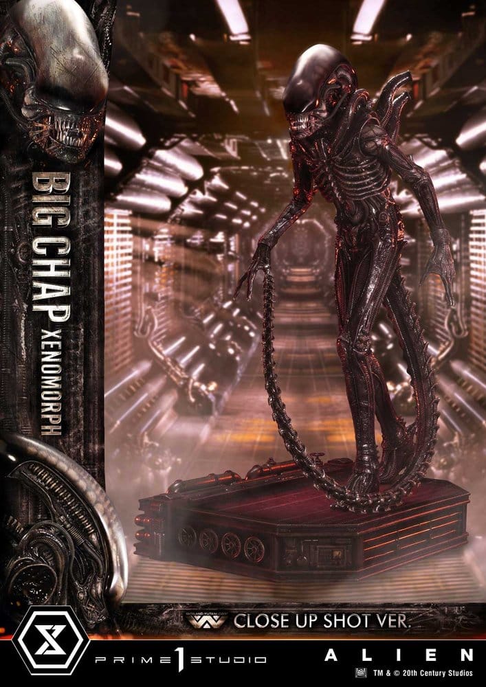 PRIME 1 - Alien (Film) Museum Masterline XL Statue 1/3 Big Chap Xenomorph Close Up Shot Ver. DX Bonus Version