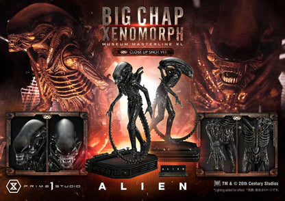 PRIME 1 - Alien (Film) Museum Masterline XL Statue 1/3 Big Chap Xenomorph Close Up Shot Ver. DX Bonus Version