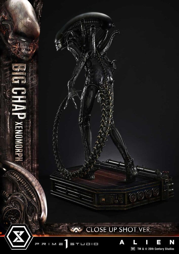 PRIME 1 - Alien (Film) Museum Masterline XL Statue 1/3 Big Chap Xenomorph Close Up Shot Ver. DX Bonus Version