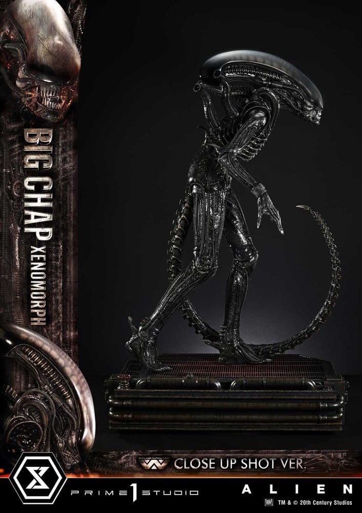 PRIME 1 - Alien (Film) Museum Masterline XL Statue 1/3 Big Chap Xenomorph Close Up Shot Ver. DX Bonus Version