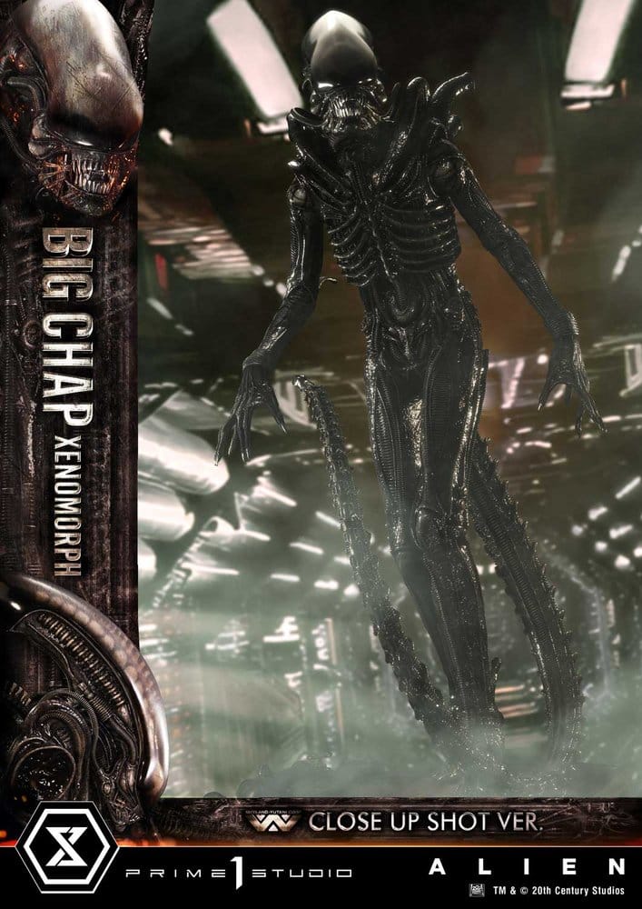 PRIME 1 - Alien (Film) Museum Masterline XL Statue 1/3 Big Chap Xenomorph Close Up Shot Ver. DX Bonus Version