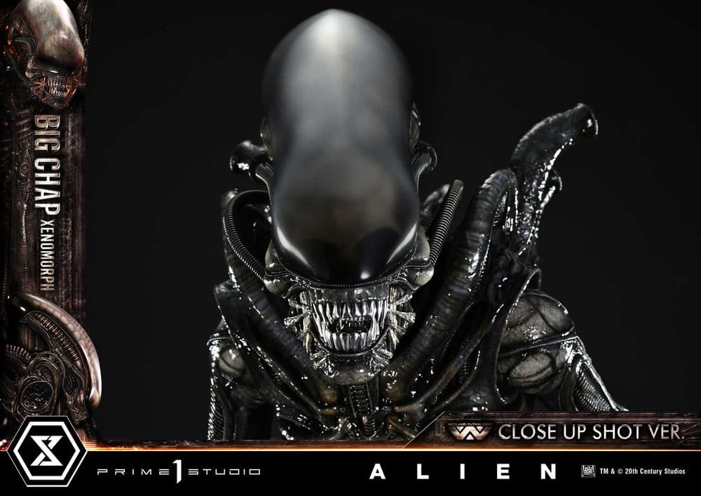 PRIME 1 - Alien (Film) Museum Masterline XL Statue 1/3 Big Chap Xenomorph Close Up Shot Ver. DX Bonus Version