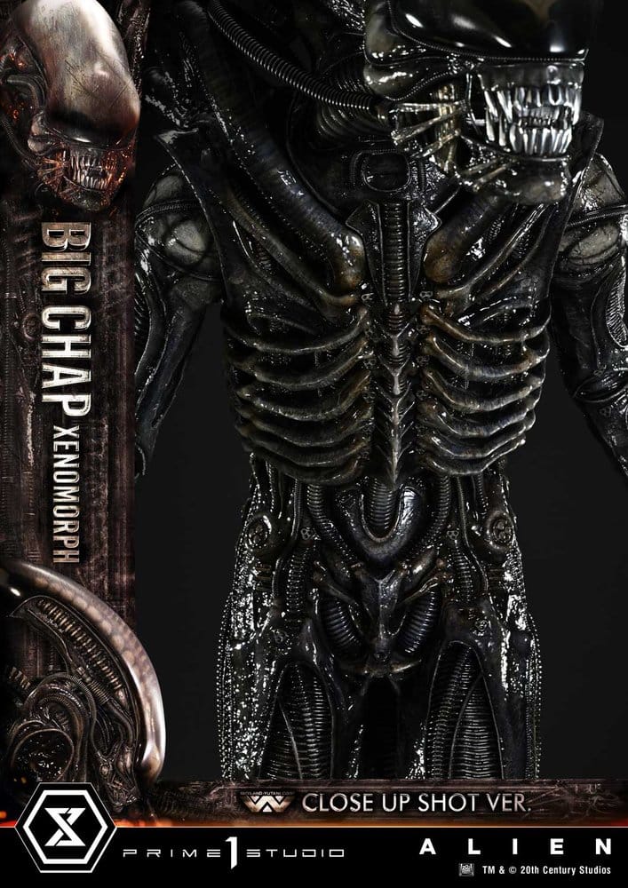 PRIME 1 - Alien (Film) Museum Masterline XL Statue 1/3 Big Chap Xenomorph Close Up Shot Ver. DX Bonus Version