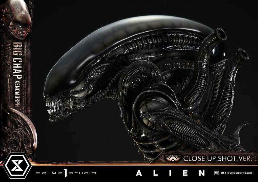 PRIME 1 - Alien (Film) Museum Masterline XL Statue 1/3 Big Chap Xenomorph Close Up Shot Ver. DX Bonus Version