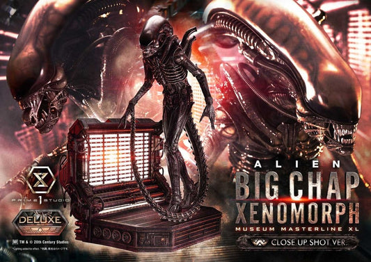 PRIME 1 - Alien (Film) Museum Masterline XL Statue 1/3 Big Chap Xenomorph Close Up Shot Ver. DX Bonus Version