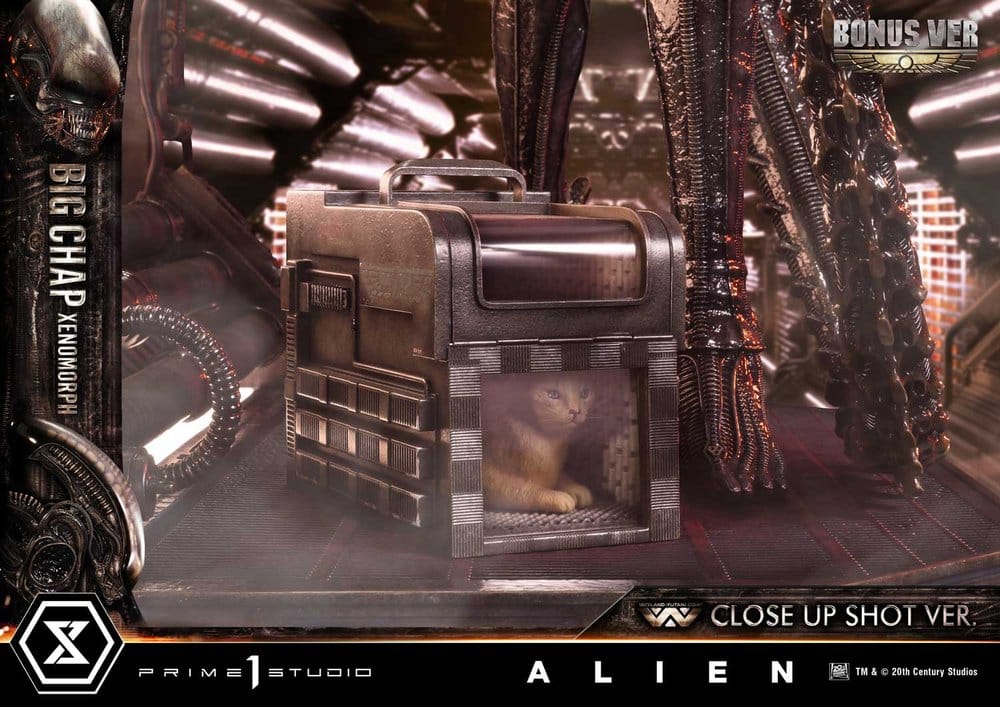 PRIME 1 - Alien (Film) Museum Masterline XL Statue 1/3 Big Chap Xenomorph Close Up Shot Ver. DX Bonus Version