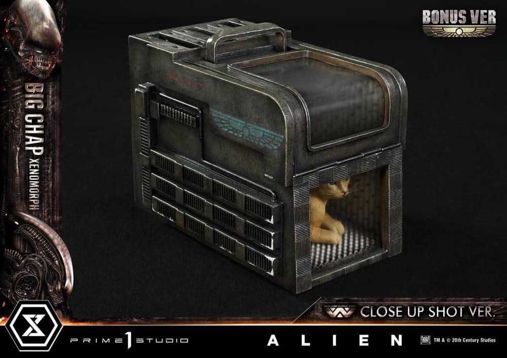 PRIME 1 - Alien (Film) Museum Masterline XL Statue 1/3 Big Chap Xenomorph Close Up Shot Ver. DX Bonus Version