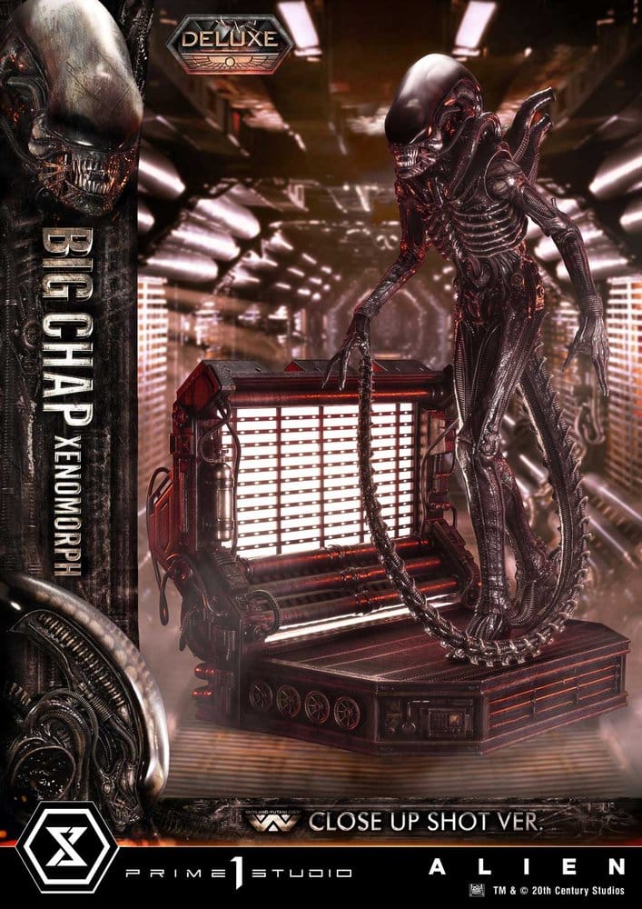 PRIME 1 - Alien (Film) Museum Masterline XL Statue 1/3 Big Chap Xenomorph Close Up Shot Ver. DX Bonus Version
