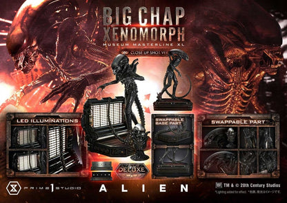 PRIME 1 - Alien (Film) Museum Masterline XL Statue 1/3 Big Chap Xenomorph Close Up Shot Ver. DX Bonus Version