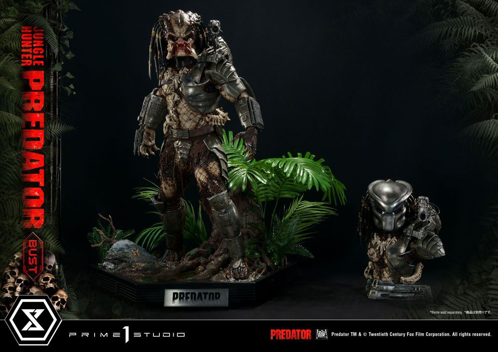 PRIME 1 STUDIOS - Predator Bust 1:3 Jungle Hunter Predator