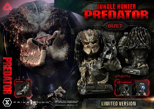PRIME 1 STUDIOS - Predator Bust 1:3 Jungle Hunter Predator Limited Ver