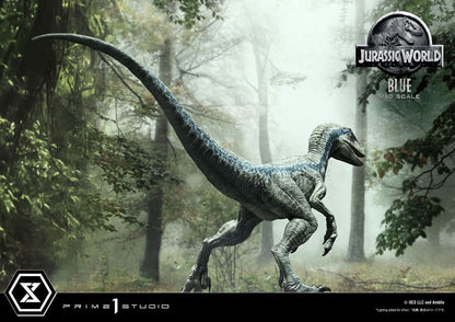 PRIME 1 STUDIOS - Jurassic World Fallen Kingdom Prime Collectibles Statue 1:10 Blue (Open Mouth Ver)