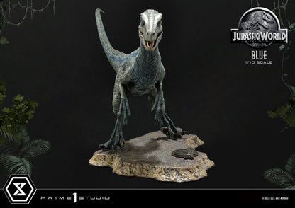 PRIME 1 STUDIOS - Jurassic World Fallen Kingdom Prime Collectibles Statue 1:10 Blue (Open Mouth Ver)