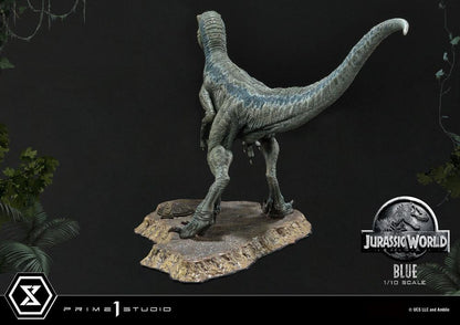 PRIME 1 STUDIOS - Jurassic World Fallen Kingdom Prime Collectibles Statue 1:10 Blue (Open Mouth Ver)