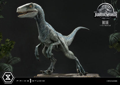 PRIME 1 STUDIOS - Jurassic World Fallen Kingdom Prime Collectibles Statue 1:10 Blue (Open Mouth Ver)