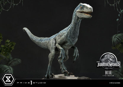 PRIME 1 STUDIOS - Jurassic World Fallen Kingdom Prime Collectibles Statue 1:10 Blue (Open Mouth Ver)