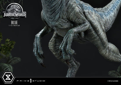 PRIME 1 STUDIOS - Jurassic World Fallen Kingdom Prime Collectibles Statue 1:10 Blue (Open Mouth Ver)