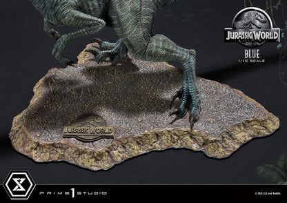 PRIME 1 STUDIOS - Jurassic World Fallen Kingdom Prime Collectibles Statue 1:10 Blue (Open Mouth Ver)