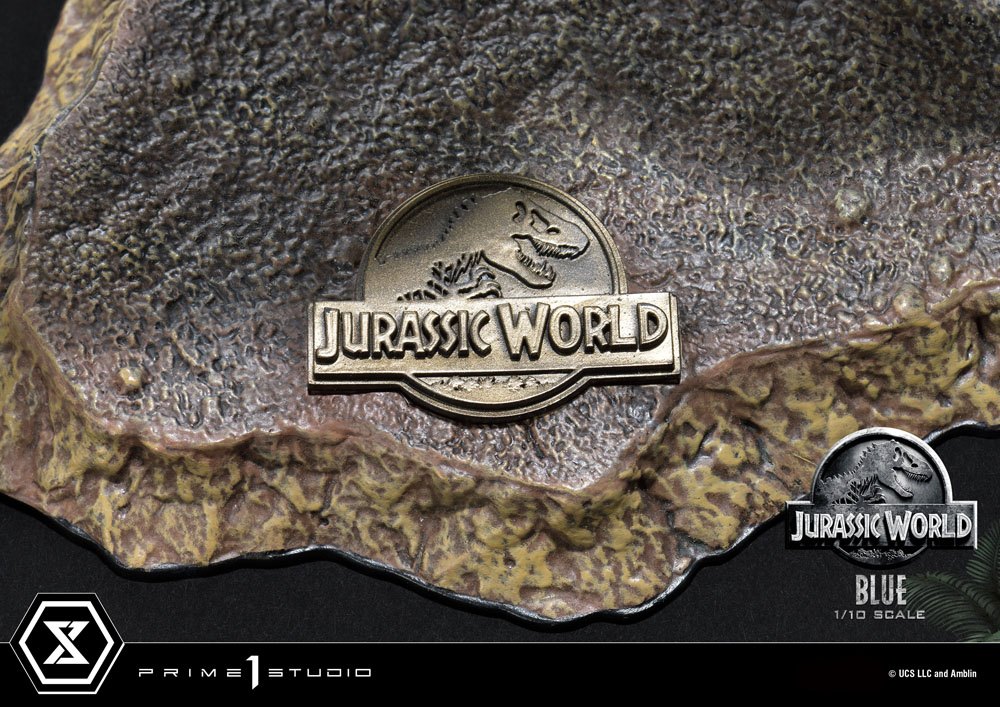 PRIME 1 STUDIOS - Jurassic World Fallen Kingdom Prime Collectibles Statue 1:10 Blue (Open Mouth Ver)