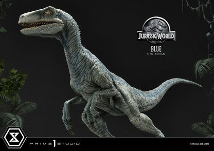 PRIME 1 STUDIOS - Jurassic World Fallen Kingdom Prime Collectibles Statue 1:10 Blue (Open Mouth Ver)