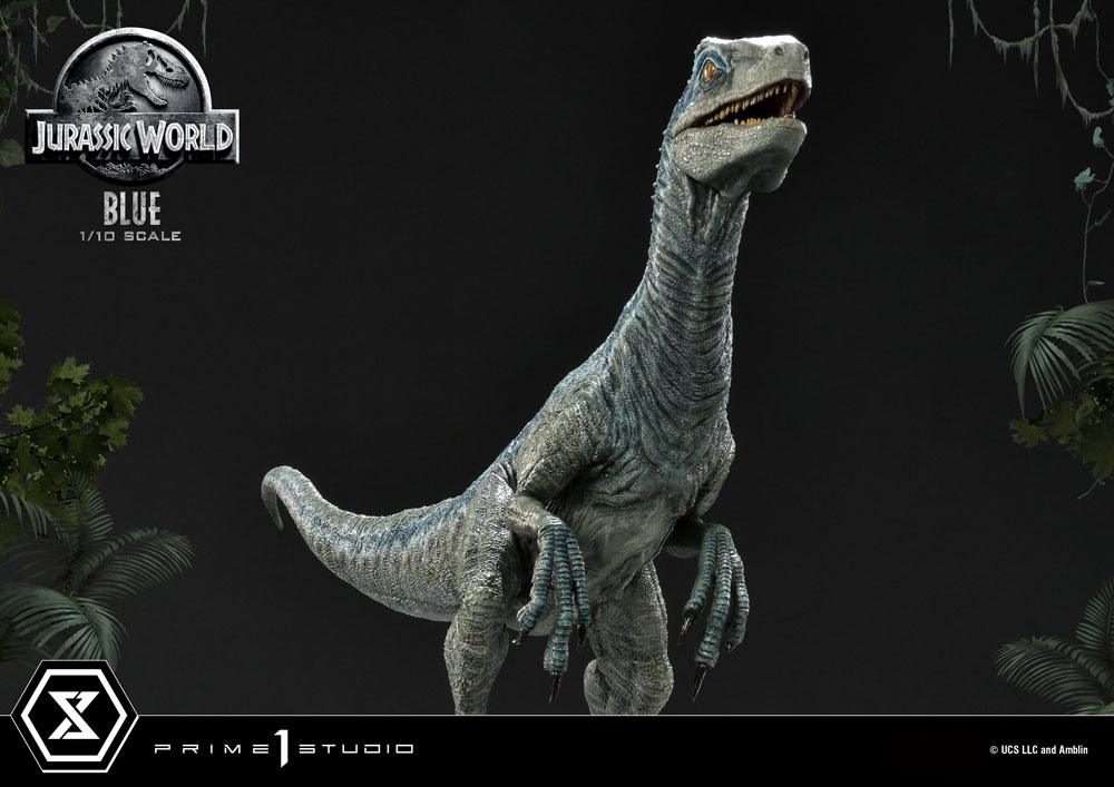 PRIME 1 STUDIOS - Jurassic World Fallen Kingdom Prime Collectibles Statue 1:10 Blue (Open Mouth Ver)