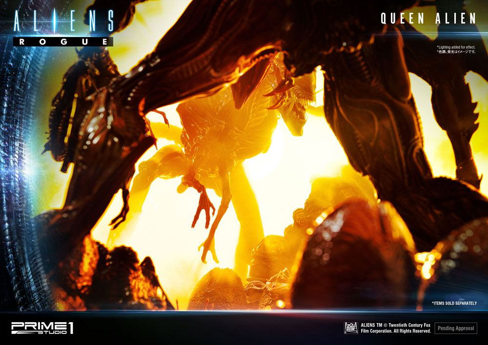 PRIME 1 STUDIOS - Aliens Premium Masterline Series Statue Queen Alien Battle Diorama