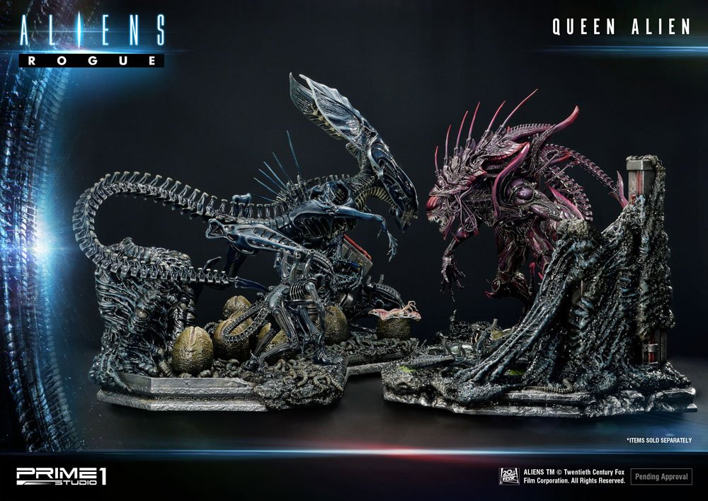 PRIME 1 STUDIOS - Aliens Premium Masterline Series Statue Queen Alien Battle Diorama