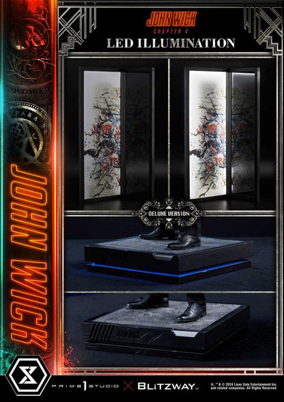 PRIME 1 STUDIOS - John Wick Chapter 4 Ultimate Premium Masterline Series Statue 1:4 John Wick Deluxe Bonus Version