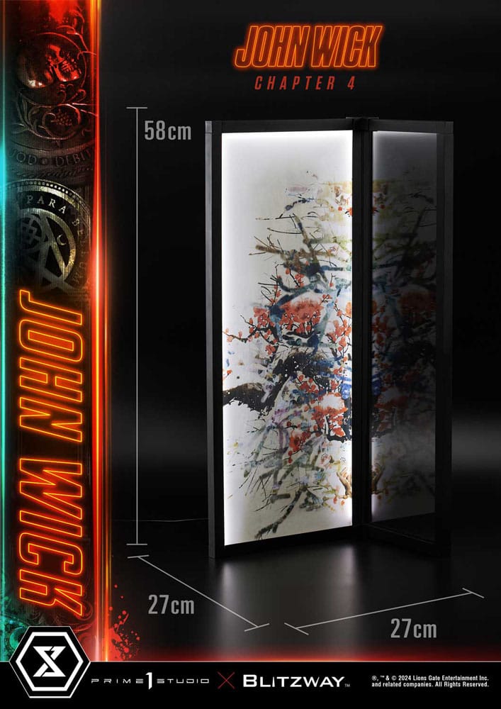 PRIME 1 STUDIOS - John Wick Chapter 4 Ultimate Premium Masterline Series Statue 1:4 John Wick Deluxe Bonus Version