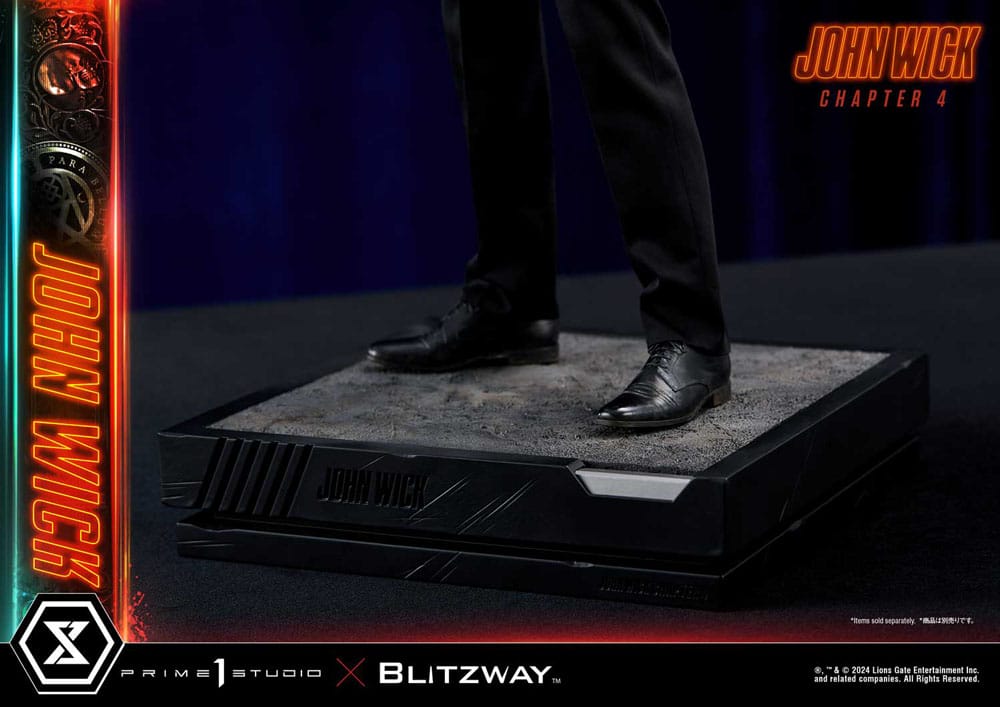 PRIME 1 STUDIOS - John Wick Chapter 4 Ultimate Premium Masterline Series Statue 1:4 John Wick Deluxe Bonus Version