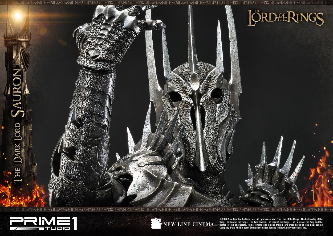 PRIME 1 STUDIOS - The Lord of the Rings - The Dark Lord Sauron 1/4